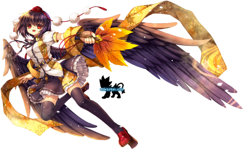 Demon Wings Anime - Digital Art (900x503)