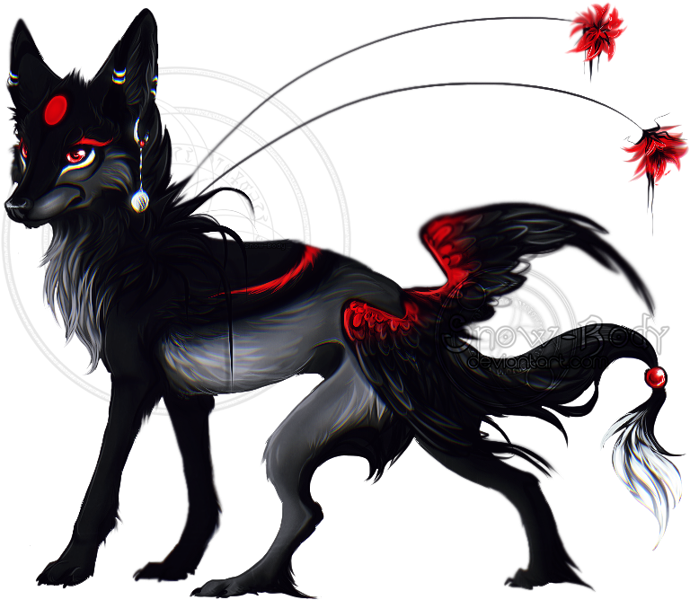 T Blackpearl - Demon Pet Anime (869x708)