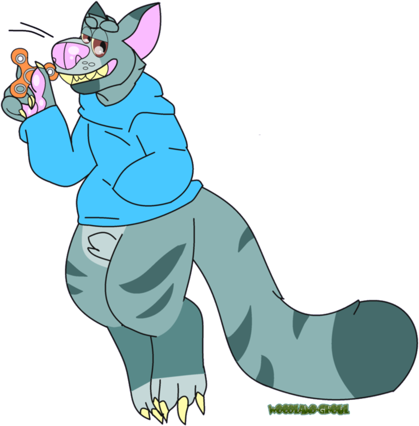 [g] Faqqot Spinner By Woodland-ghoul - Cartoon (877x912)