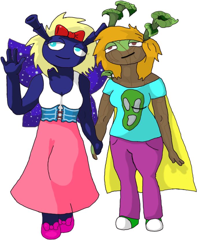 Faerie Grundo And Woodland Grundo - Cartoon (774x1032)