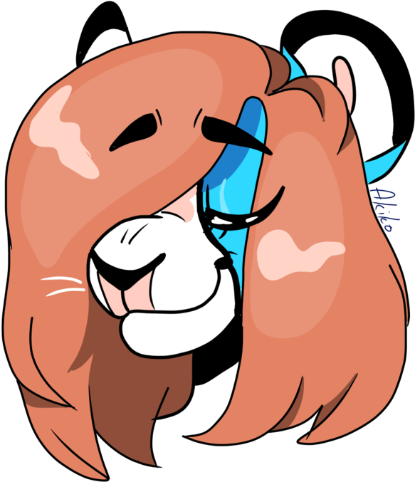 Blue Jaguar By Bluemint44 - Cartoon (1032x774)