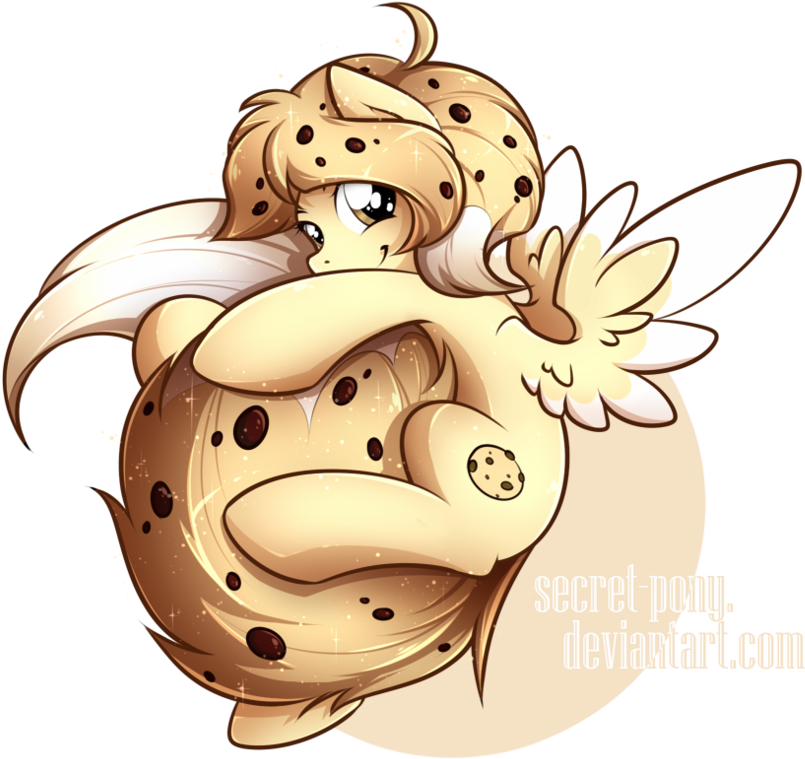 Commission For Of Her Cookie Pony Oc, Chocolate Chip - Cartoon (919x870)