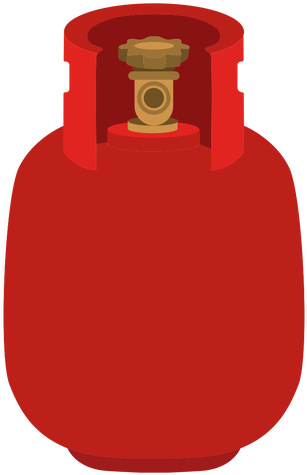 Red Gas Tank Icon Transparent Png - Gas Icon Png (512x512)