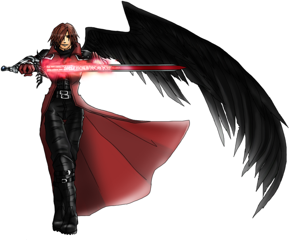 Love That One Wing - Final Fantasy Genesis Png (981x814)