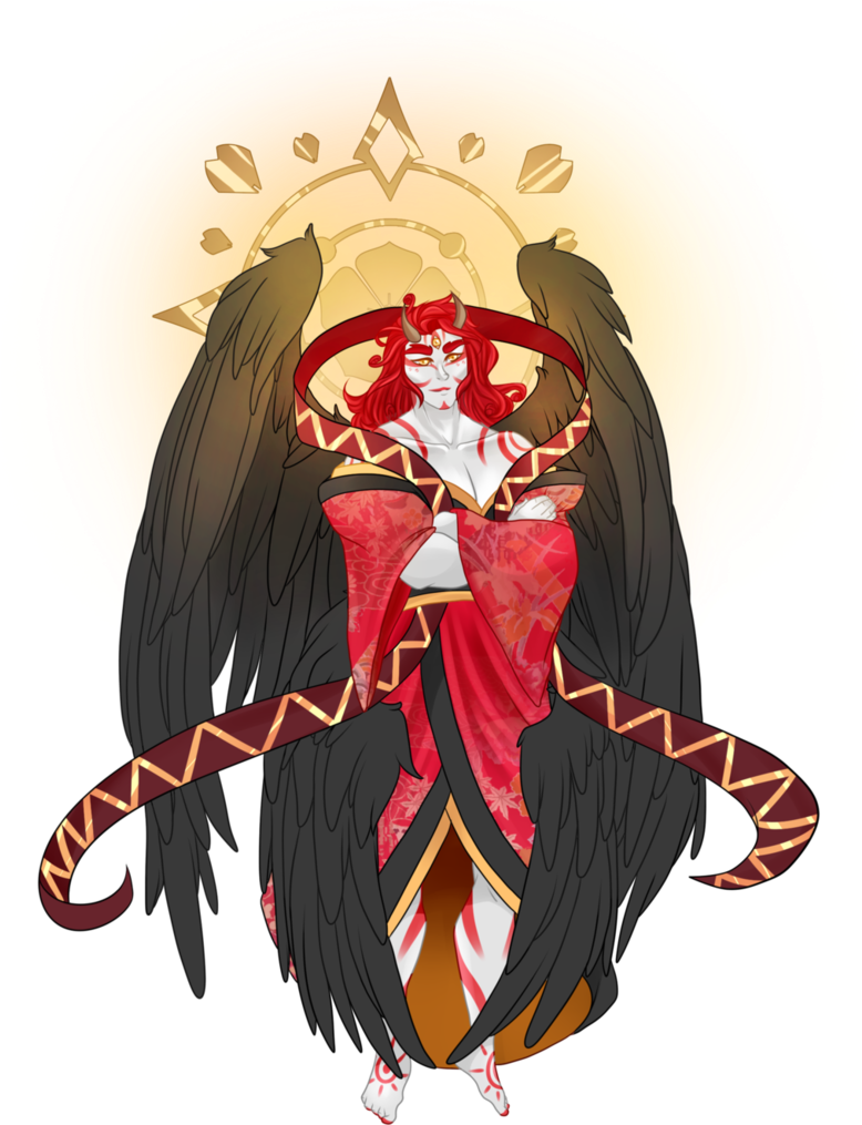 Artificated God- Demon Of Kyoto By Thehumanheart - Illustration (787x1014)