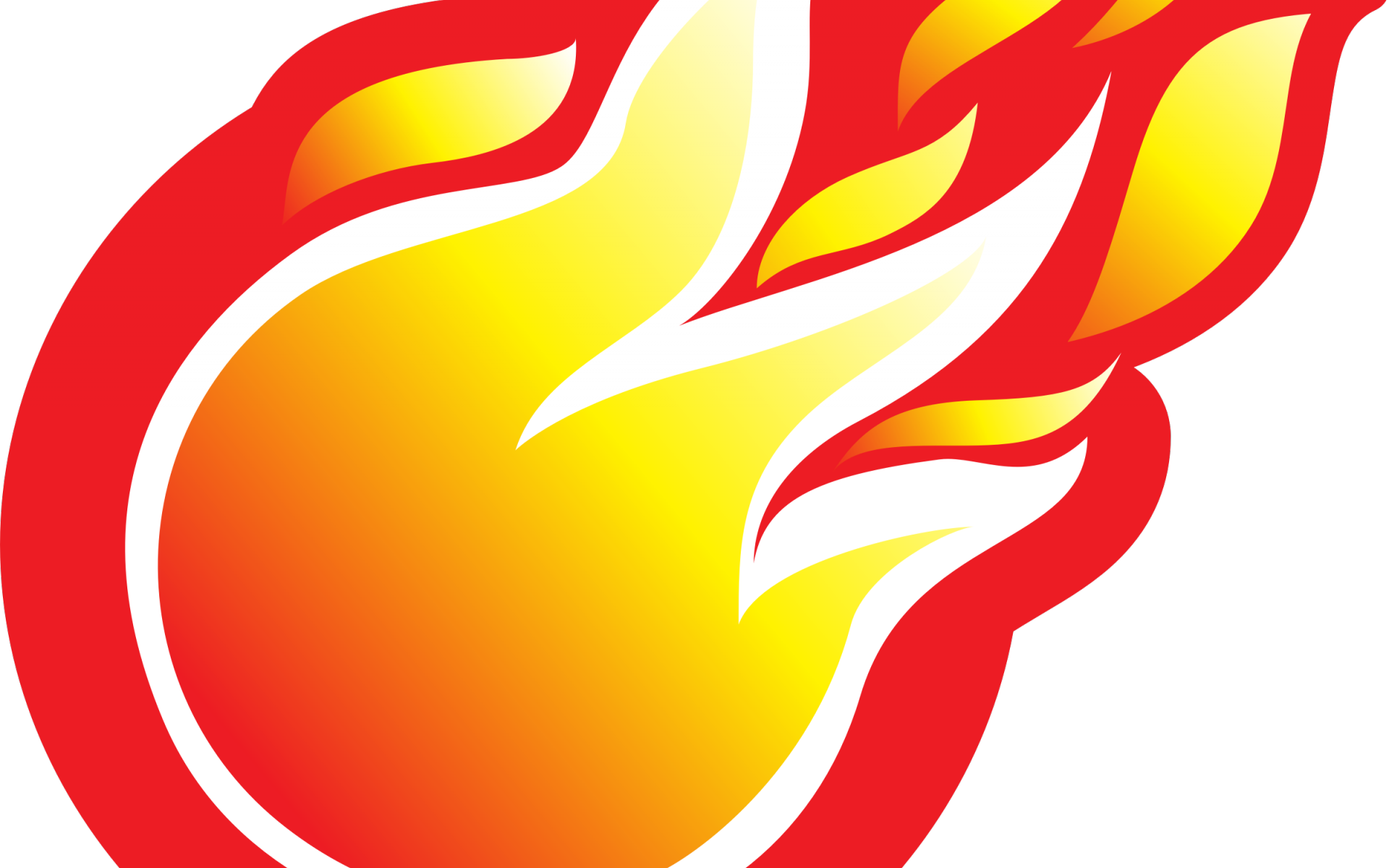 Candle Flame Clipart - Fire Clipart (1920x1200)