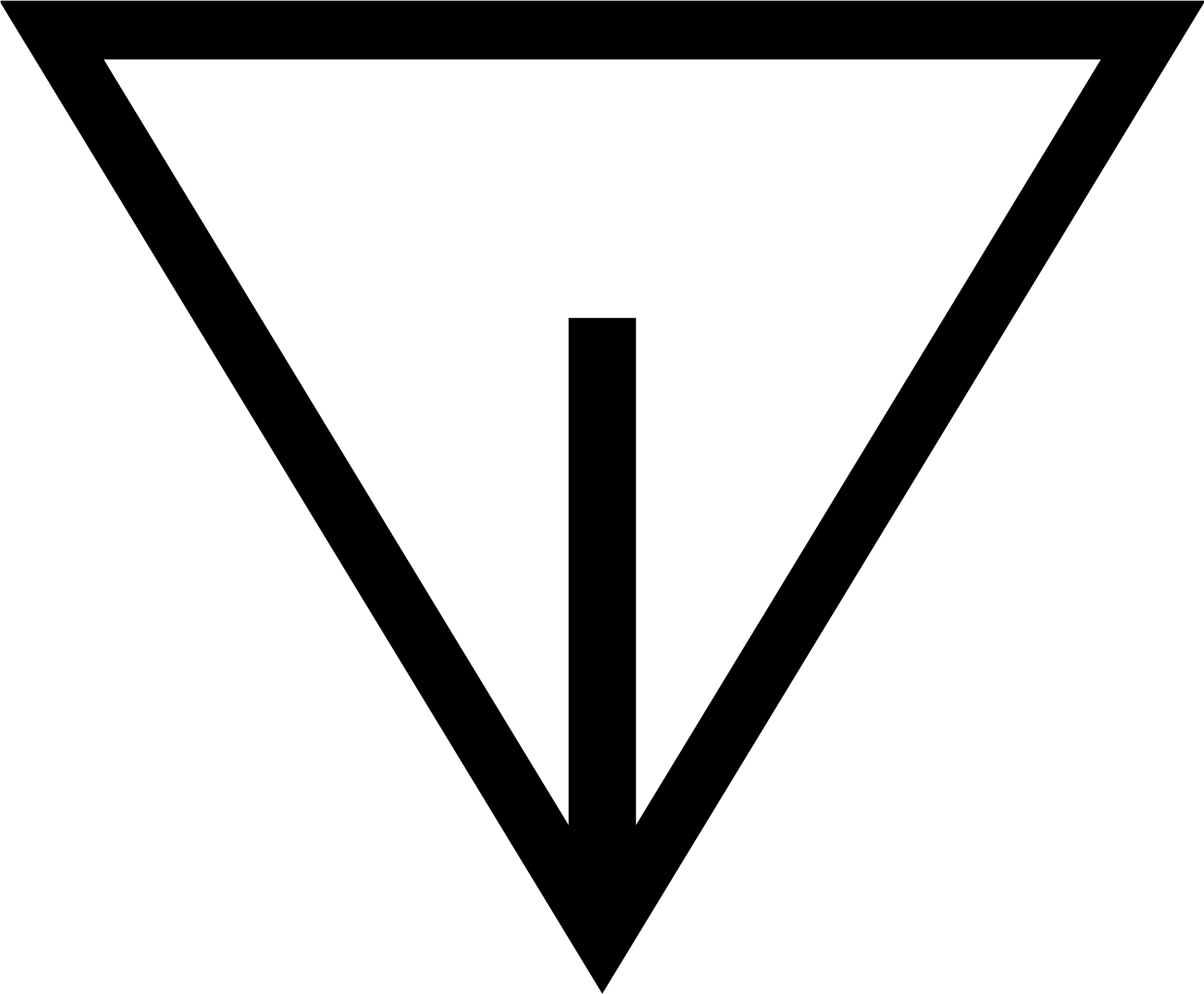 Collections - Inverted Triangle Icon (2048x2048)