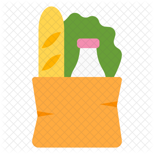 Grocery Bag Icon - Grocery Bag Icon Png (512x512)