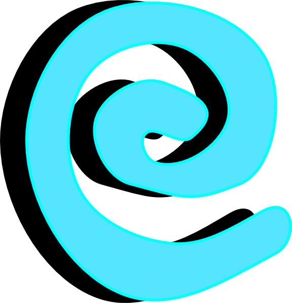 Spiral W Shadow Svg Clip Arts 576 X 598 Px - Clip Art (576x598)