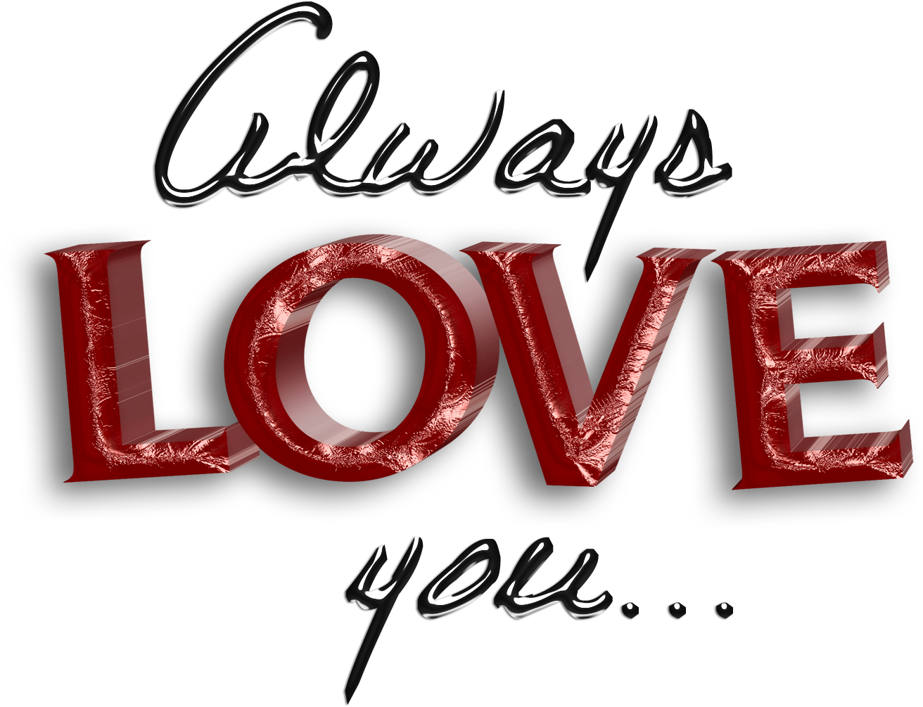 Love Text In Png - Immer Liebe Sie Französische Visitenkarte (1444x1116)