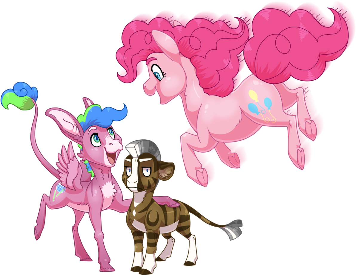 Jackiebloom, Blaze , Colt, Earth Pony, Female, Filly, - Cartoon (1280x1024)