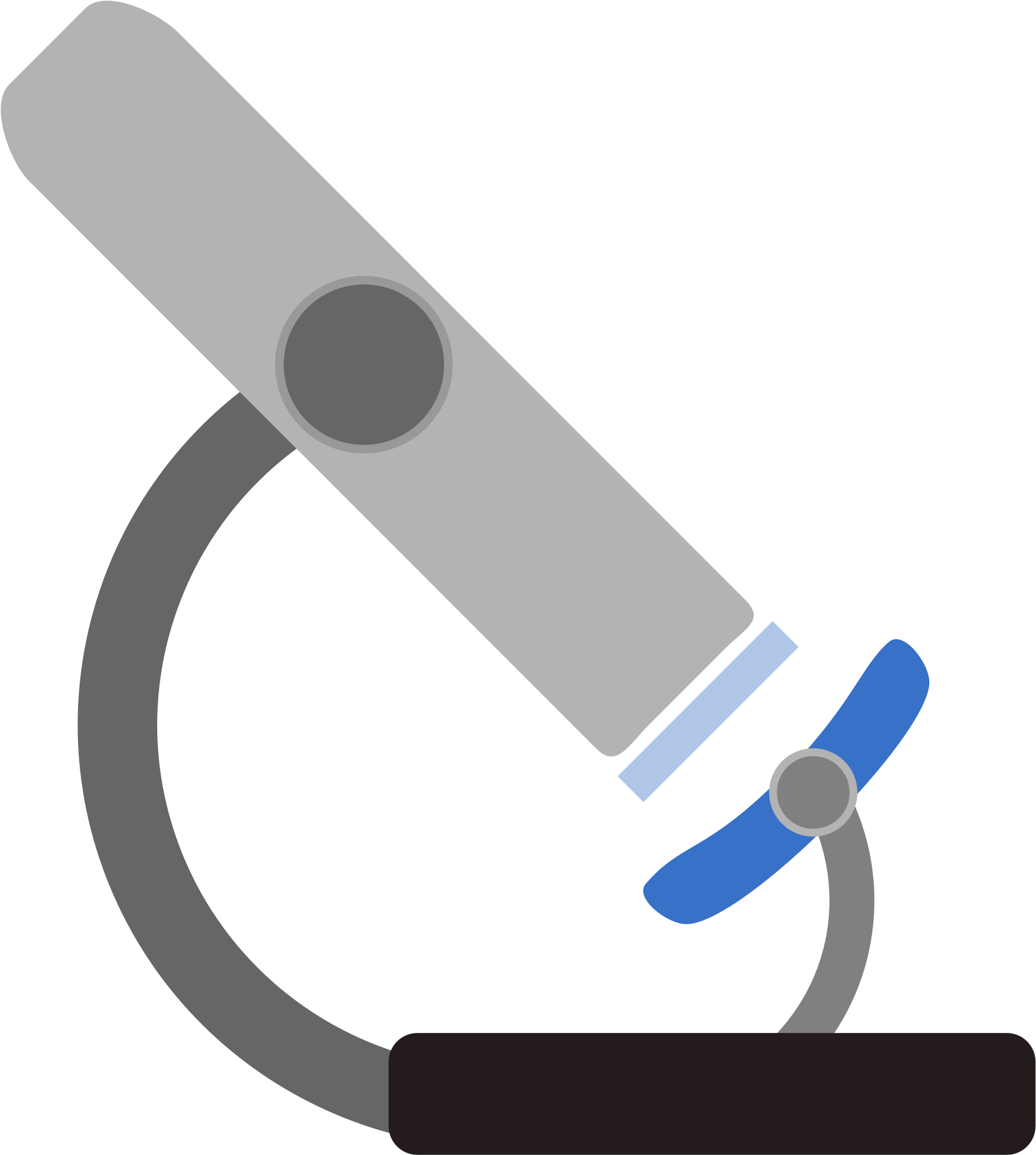 Big Image - Science Tools Clipart (2400x2184)