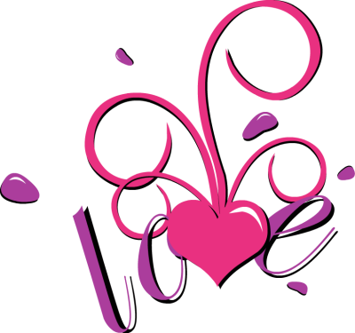 Love Text Png High-quality Download Image - Transparent Text Love Png (400x375)