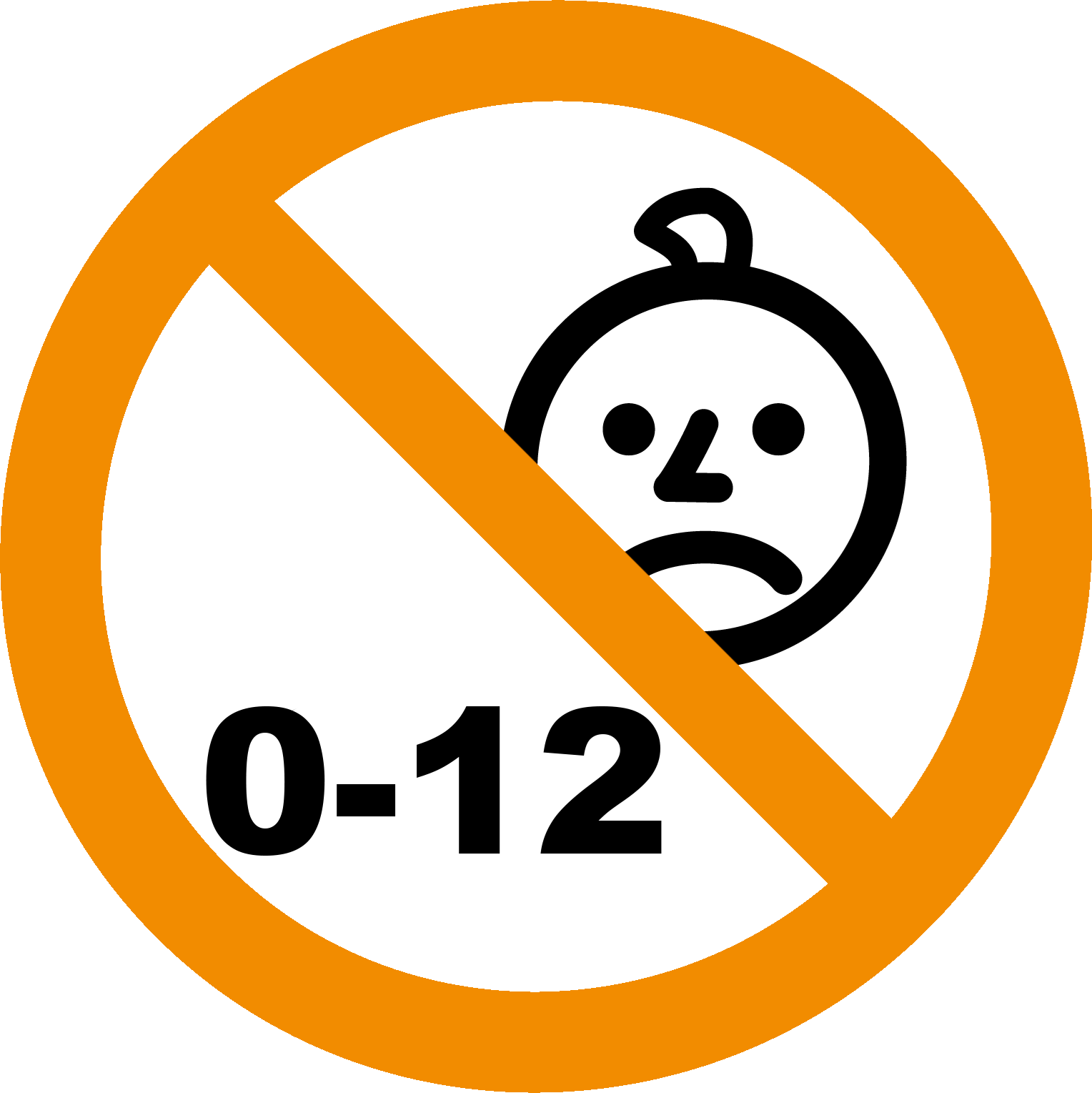 Child Restrictions - Not Suitable For Children Under 3 Png (1528x1529)