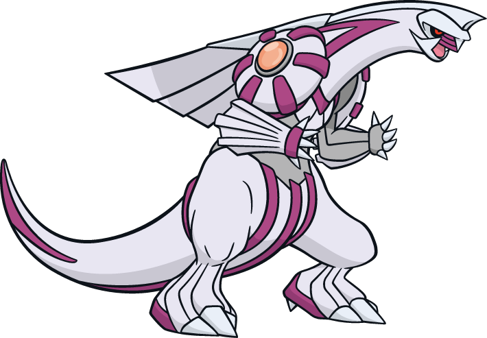 These Are Three Legendary Dragons - Palkia And Shiny Palkia (710x493)