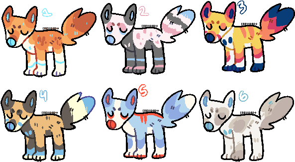 Corvidad 54 5 Dog Adopts By Corvidad - Cartoon (600x340)