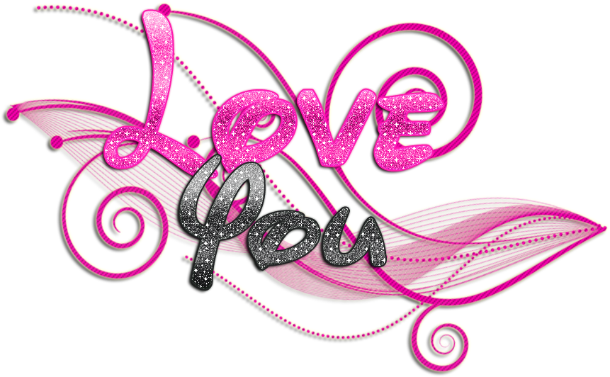 Love You Png By Vicky-dlu - Png Love (900x800)