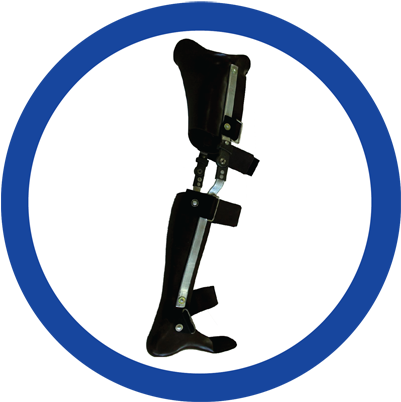 Knee Ankle Foot Orthosis Jointed - Camera Icon (400x408)