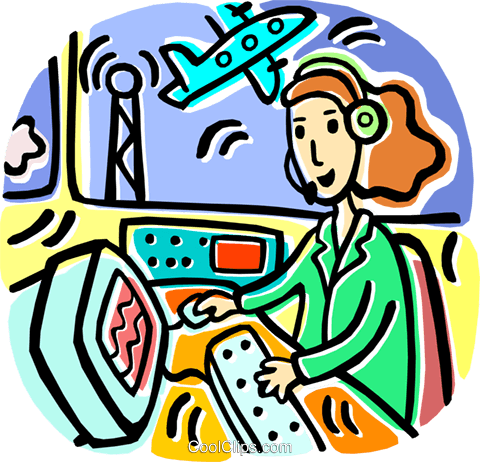 Traffic Clipart Traffic Controller - Air Traffic Controller Clipart (480x462)