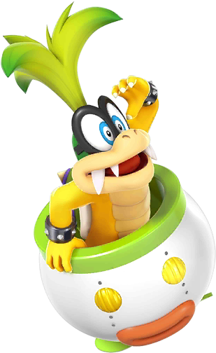 Ssb4u3d Iggy Koopa - Super Smash Bros Koopalings (512x512)