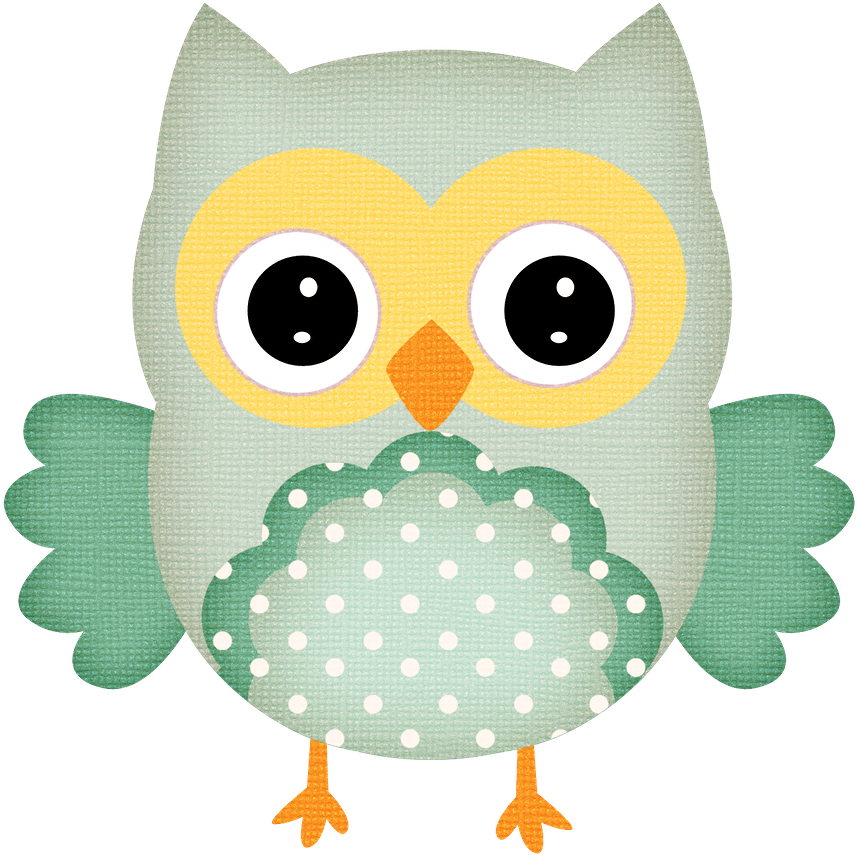 Owl Clip Art, Colorful Owl, Owl Decorations, Owl Punch, - Owl With Heart Clipart (900x900)