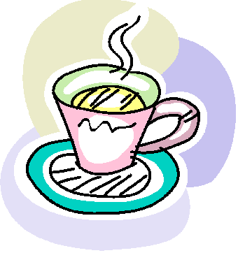 Coffee Morning Clipart Free - Bilder Cafe Clipart (337x359)