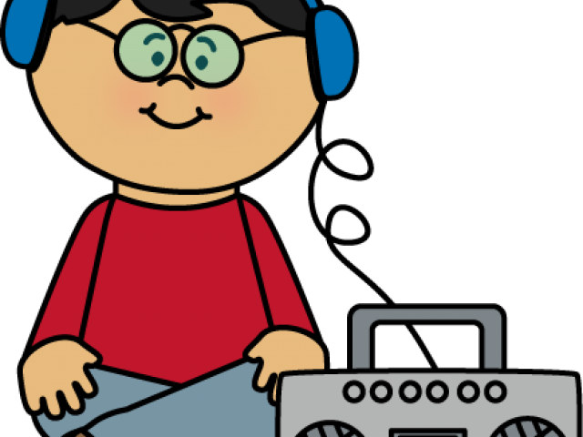 Listening Center Clipart 6 736 X 937 Carwad Net Rh - Listening To Music Clipart Transparent (640x480)