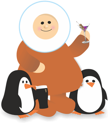 All Available With Or Without Ice - Cartoon (400x400)