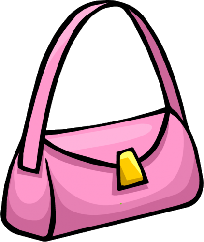 5 - Pink Purse Png (422x500)