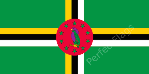 Dominica Flag - Dominica Flag (500x500)