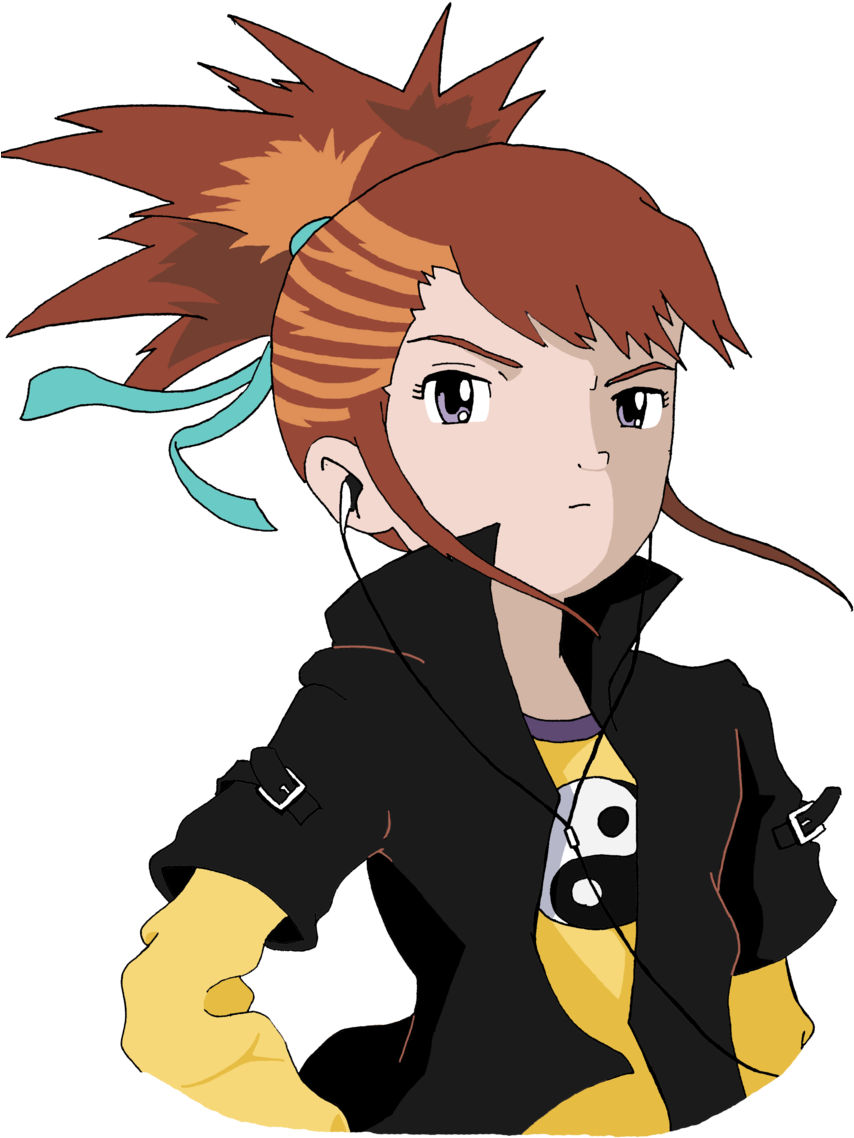 The Coolest Digi-girl 2 By Gar2d2 - Rika Digimon Grown Up (900x1160)