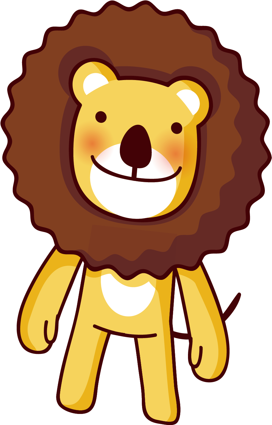 Lion Cartoon Illustration - Looney Tunes Show Tina Porn (1500x1500)