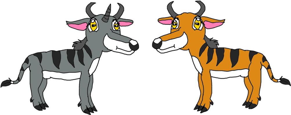 Jellielandian Bonnacon Antelope By Kallytoonsstudios - Bonnacon (1024x450)