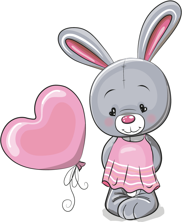 Rabbit Cartoon Cuteness Illustration - Cute Cartoon Png Bunny (900x900)