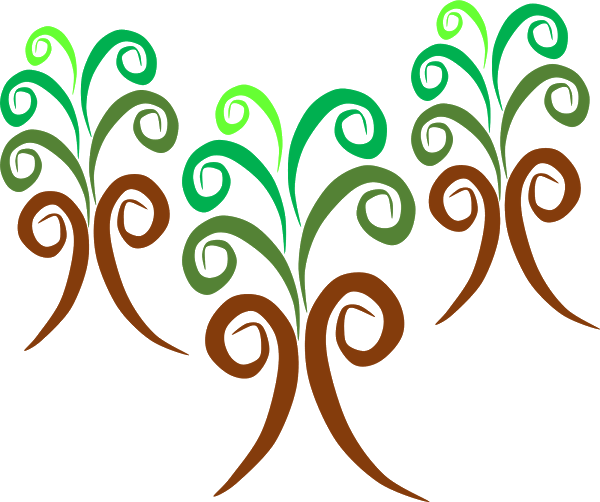 Clean And Green Forest Clipart - Forest (600x502)