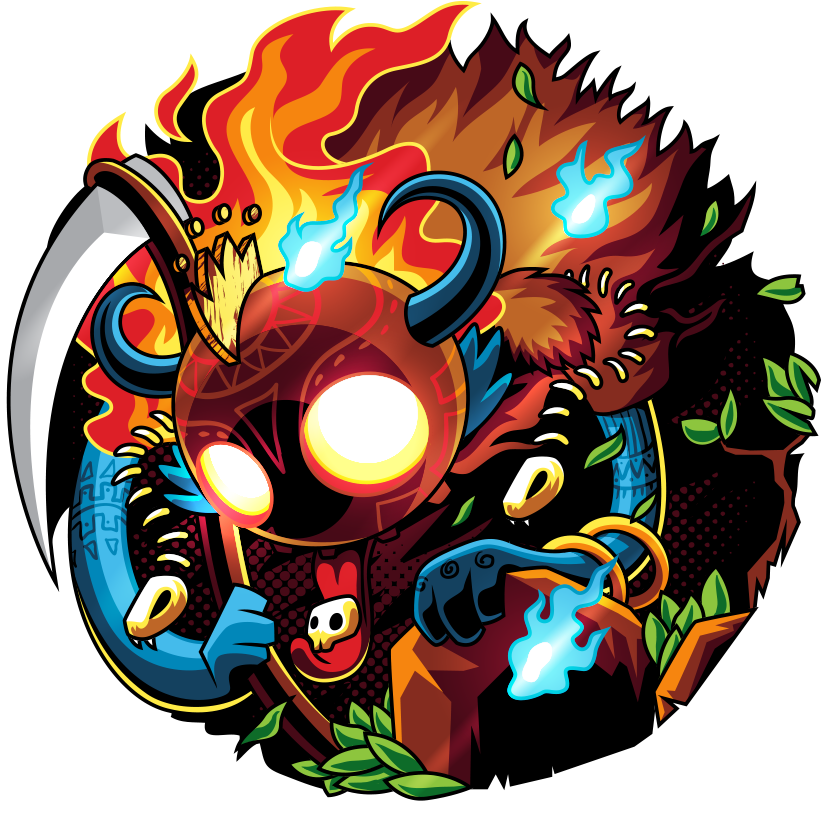 What's Inside The Forest On Behance - Illustration (1000x1000)