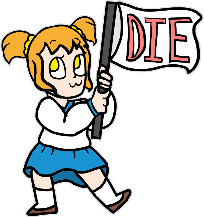 Thanks Popuko By Bltter-sweet - Digital Art (686x726)