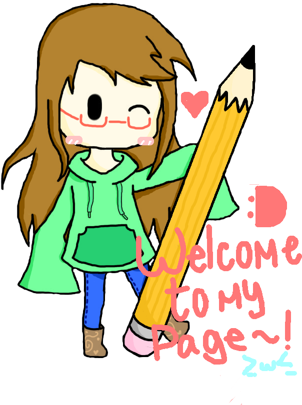 Thanks For Visiting My Page - Cartoon (620x825)