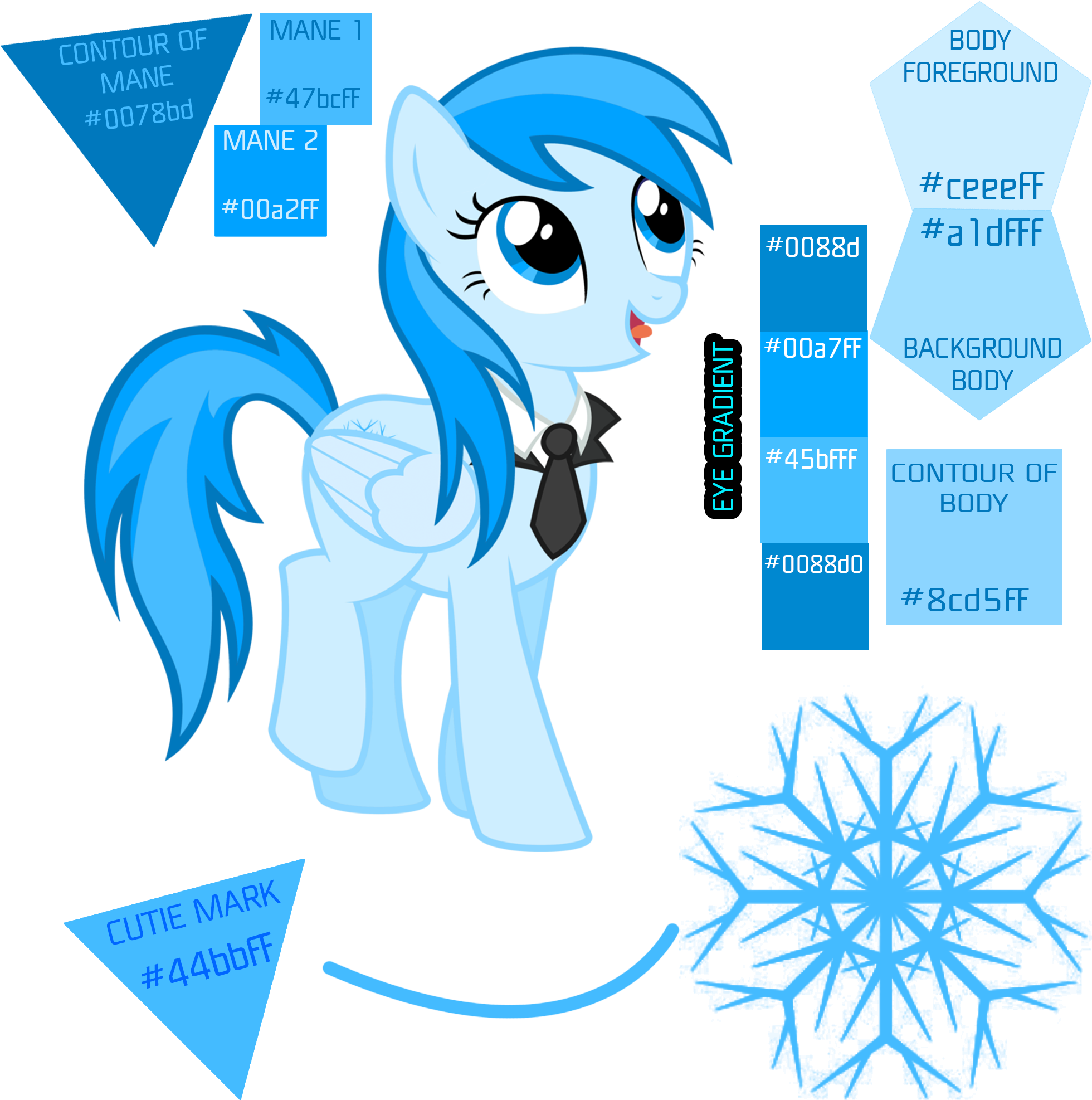 Frozen Snowflake Sheet By Proffes Frozen Snowflake - Climatizacion (2000x2000)