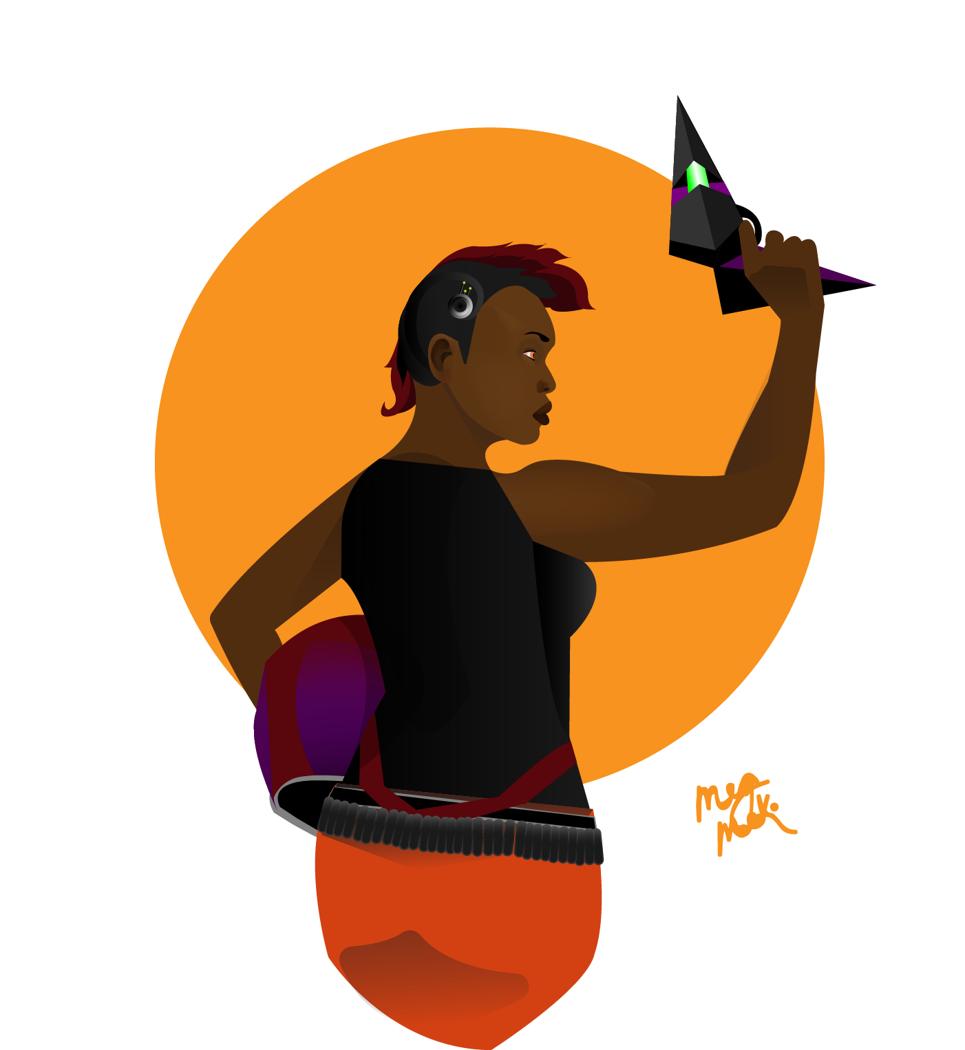 Captain Cardinal In Progress This Is A Concept Sci-fi - Tool (1402x1526)