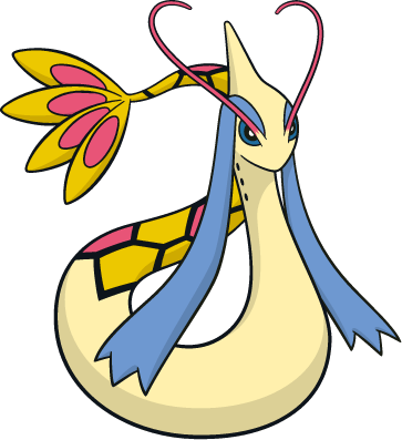 Shiny Milotic Global Link Art By Trainerparshen - Shiny Milotic (363x397)