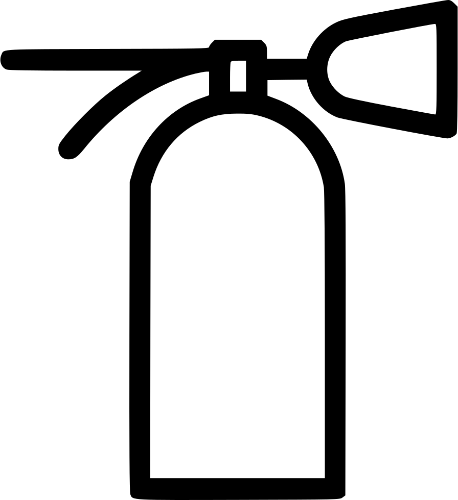 Fire Extinguisher Comments - Scalable Vector Graphics (896x980)