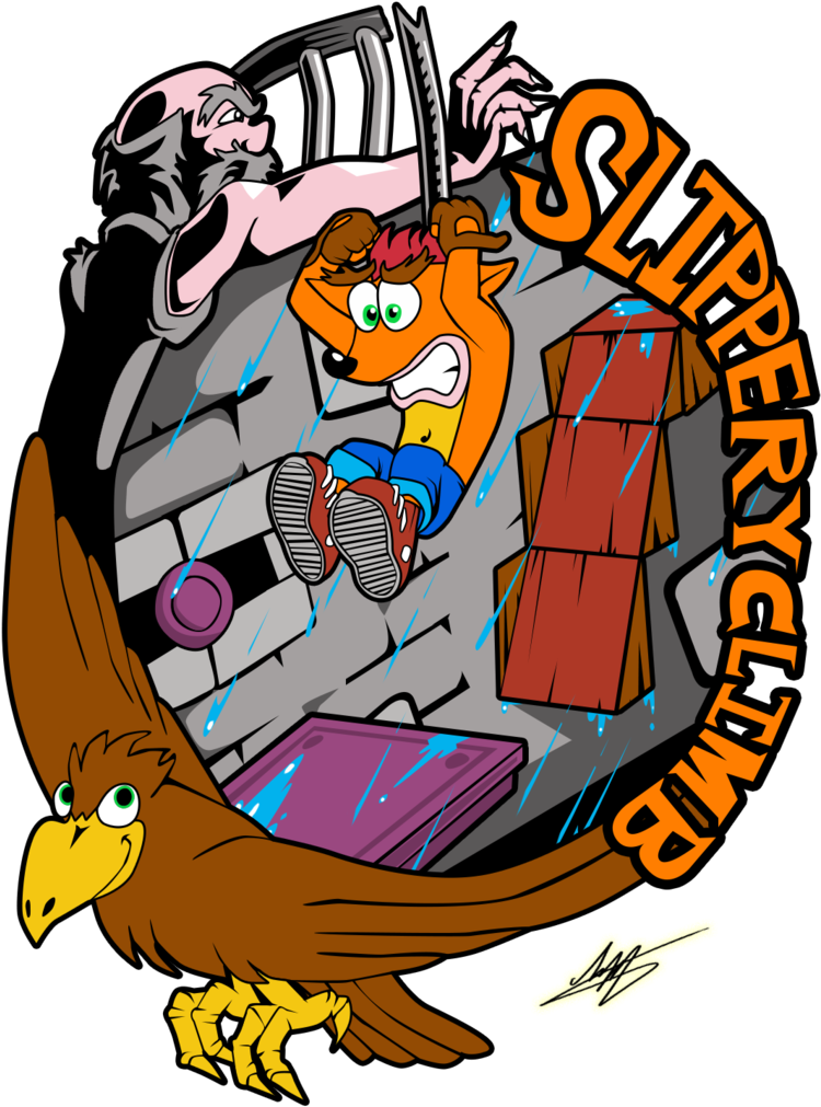 Slippery Climb By Heldplace - Cartoon (761x1049)