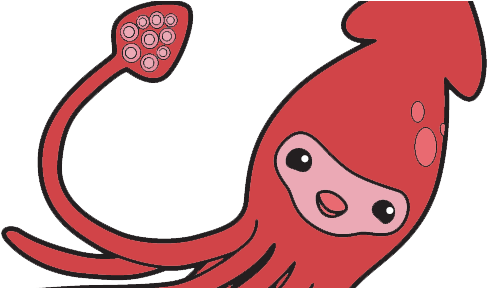 Squid Clipart (547x287)