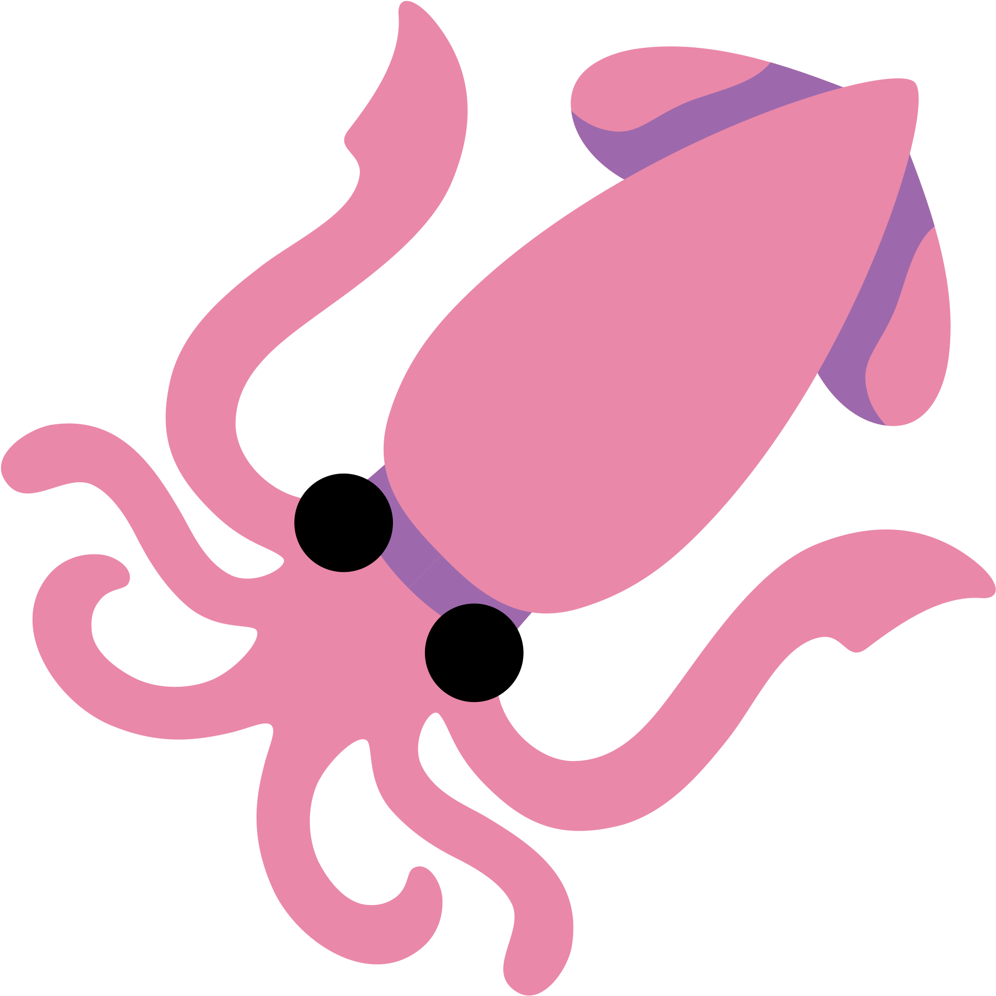 Open Android Squid Emoji (2000x2000) Png Clipart Download