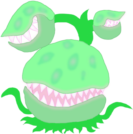 Chompy Plant Rasterized By Whistle-tall - Chompy Plant Rasterized By Whistle-tall (800x533)