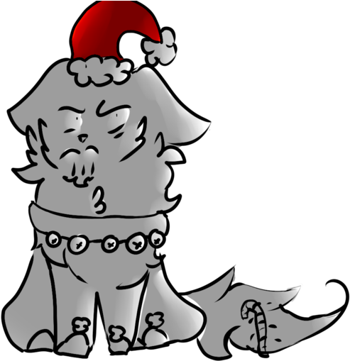 Christmas Chatlands Pose Freebie By Blackcoffeewithbeer - Cartoon (1024x576)