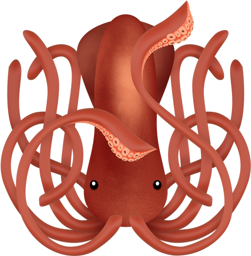 Squid Icon - Marine Biology (512x512)