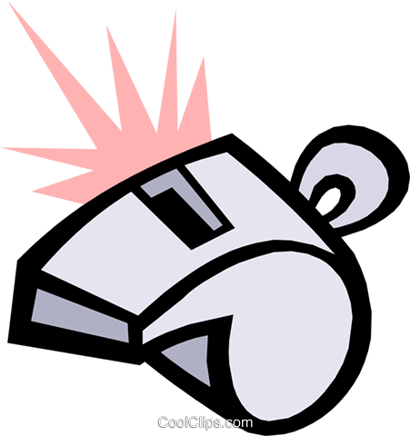 Whistle Royalty Free Vector Clip Art Illustration - Illustration (451x480)