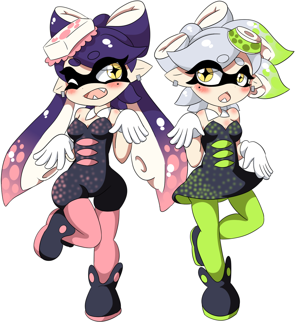 The Squid Sisters I Never Really Drew Them Before - Rite (1280x1650)